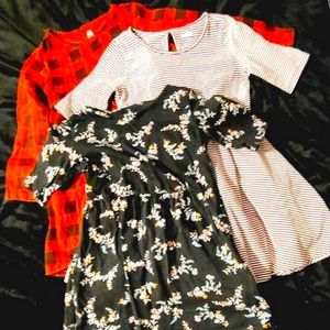 3 old navy girls toddler dresses